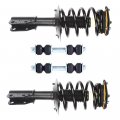 Ocpty Stabilizer Bar Link Kit Front Strut Spring Assembly Suspension Parts Fits 2000-2005 For Buick Lesabre Cadillac Deville
