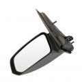 Ocpty Driver Side View Mirror Compatible With 2003-2007 For Saturn Ion Black Textured Power Non-folding Abs