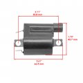 Caltric Ignition Coil Compatible With Yamaha Rhino 700 Yxf Fi 2008-2009 2011-2012 Kodiak 700 Yfm700 Eps 2019-2023