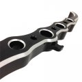Smt-compatible With 2009-2014 Bmw S1000r Hp4 Black Exotic 4 Holes Kickstands Billet Motorcycle B00rniwwpi