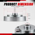 Engine Crankshaft Rear Oil Seal Installer Tool 635-000 For Gm V8 Engines Replaces J-41479-2a Low Carbon Steel Zinc Plated