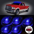 Ocpty 5pcs Clear Len Cab Roof Running Light T10-10-3528-smd Blue Led Bulbs 2x 3 2003l-r Fender Marker Lights
