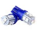 Ocpty 5pcs Clear Len Cab Roof Running Light T10-10-3528-smd Blue Led Bulbs 2x 3 2003l-r Fender Marker Lights