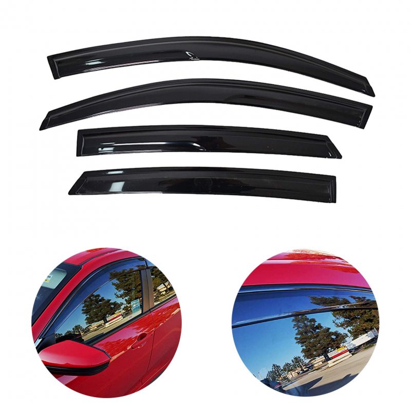 Window Vent Visor Rain Guard Shade Replacement For 2016-2020 Honda Civic Sedan