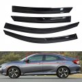 Window Vent Visor Rain Guard Shade Replacement For 2016-2020 Honda Civic Sedan 