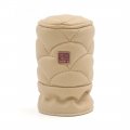 Uxcell Automatic Car Vehicle Beige Sponge Padded Gear Shift Knob Cover Sleeve 11cm Long