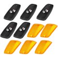 5 Piece Amber Roof Cab Marker Light Set For Chevrolet And Gmc Trucks 1988 2000 Waterproof Led Running Lights Top Clearance 