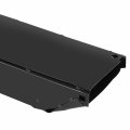Fo1006254 Front Bumper Reinforcement Steel Impact Face Bar Compatible With Ford Focus 2008-2011 Painted Black