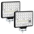 Qwork 5 Inch Heavy Equipment Led Light Bars 2 Pack 26 000lm Automotive Cordless Work Adjustable Portable Flood Lights 12v 24v