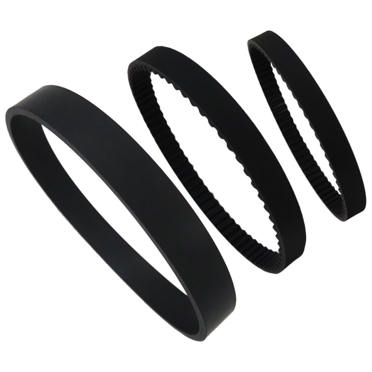 Premium 3-pack Belts For Bissell Proht 2x Revolution A Works With 1986r 2007g 2007p 22839 A Small Brush Large Flat Pump Replace