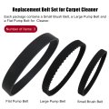 Premium 3-pack Belts For Bissell Proht 2x Revolution A Works With 1986r 2007g 2007p 22839 A Small Brush Large Flat Pump Replace