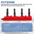 Upgrade Ignition Coil For 2011-2021 Chevy Cruze Sonic Volt Trax Buick Encore Cadillac Elr 1 4l Replace 25198623 55579072