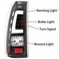 Hecasa Led Tail Light Compatible With 1999-2006 Chevy Chevrolet Silverado 1999-2002 Gmc Sierra 1500 2500 3500 Tube Bar Rear