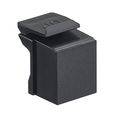 Leviton 41084-be Blank Quickport Insert 10-pack Black 