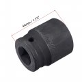 Uxcell 1 2 Drive By 27mm 6-point Impact Socket Cr-v Steel 73 Length Shallow Metric Sizes