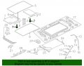 Volkswagenaudi 4l0898057 Genuine Oem Hardware Kit