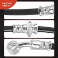 A-premium Front Passenger Brake Hydraulic Hose Compatible With Chevy Gmc Suzuki And Geo Models Tracker 1989998 6l