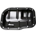 Oil Pan For Toyota Corolla 2009 2018 Steel Front Sump Location 4 Qts Capacity Includes Drain Plug 