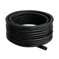 Auto Dynasty An-6 3 8 Nylon Braided 25ft Oil Water Coolant Fuel Gas Air Hose Glossy Black 