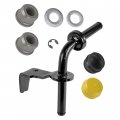 Caltric Right Steering Spindle Bushing Kit Compatible With John Deere D170 E180 S180 54 Deck