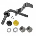 Caltric Right Steering Spindle Bushing Kit Compatible With John Deere D170 E180 S180 54 Deck
