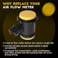 Ocpty Mass Air Flow Sensor 02817502-z 1570316-z Meter Fits For 19-1995 Bmw 525i 2 5l 1993 525it 2 1994-1995 530i 3 0l 1995 M3 3