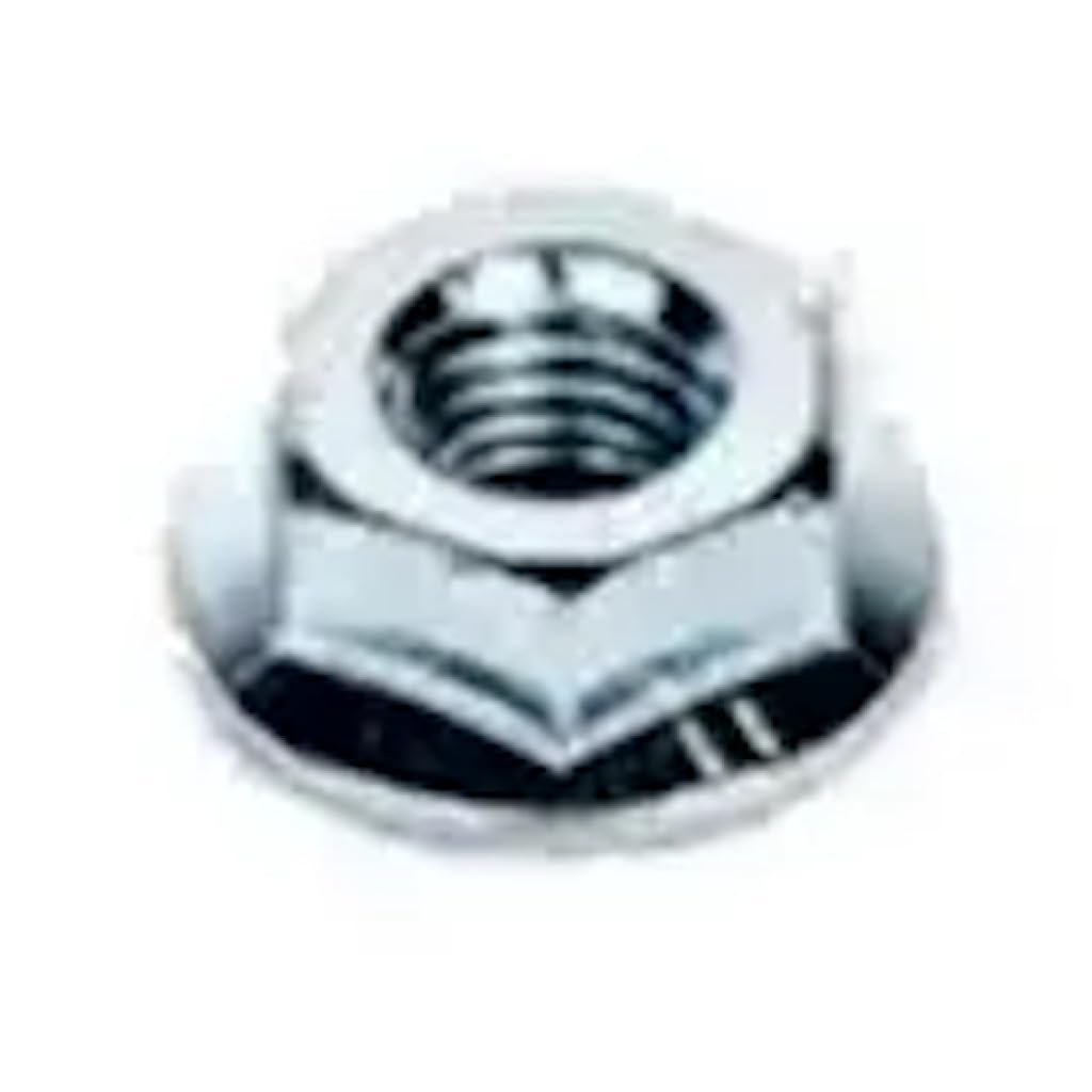 Nut Hexagon Flange M6 By 1 For Ram 1500 2020 2021 2022 2023 Olx-mop6106158aa-cl360a60 Alloy Steel Black Standard Fastener