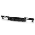 Rear Bumper Diffuser For Bmw 5 Series F10 535i M5 M Sport 2012-2016 Glossy Black 