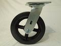 8 X 2 Swivel Caster With Rubber Wheel On Steel Hub 600 Lbs Tool Box 