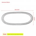 Topteng Drive Belt Replacement For Arctic Cat 3303-782 Atv 250 300 Textron Alterra 