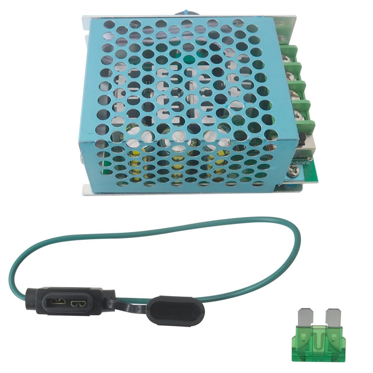 Dc Motor Speed Controller Pwm 7-70v 30a With Separate Control Knob 500w Output Power For Brush Motors 12khz Frequency And Duty