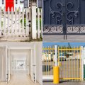 Uxcell 18 Cane Bolt Gate Drop Rod For Wood Fence 2 Set Iron Hardware Ground Latch Wooden And Holding Door Metal With Black