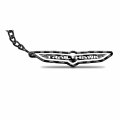 Ipick Image For Jeep Trailhawk Black Real Carbon Fiber Logo-shape-cut Key Chain Keychain Official Licensed