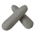 Leather Center Console Seat Armrest Cover Gray For Infiniti Qx56 2004 2005 2006 2007 2008 2009 2010 2 Piece Set 