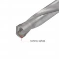 Uxcell Cemented Carbide Twist Drill Bits 13mm Metal Cutter For Stainless Steel Copper Aluminum Zinc Alloy Iron 4 Pcs