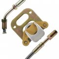 Caltric Brake Line Compatible With Polaris Sportsman 335 2000 400 4x4 1993-1994 500 1995 Rse 6x6 2000 Duse 2001 Front Left