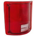Tail Light Driver Side For Gmc Jimmy Suburban 1990 1991 Clear And Red Lens With Housing Replacement Gm2800121 
