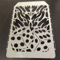 Httmt Mt298-03-df Radiator Grille Cover Guard Protector Compatible With Kawasak Vulcan Vn 1500 Dice Flame Stainlesssteel