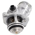 Newyall Engine Coolant Thermostat Housing And Sensor Gasket Assembly