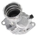 Newyall Engine Coolant Thermostat Housing And Sensor Gasket Assembly