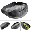 Three T Lirun Motorcycle Taillight Brake Light Integrated With Turn Signals For Ducati Monstel 696 796 1100 1100s White
