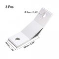 Uxcell 4040 Aluminum Corner Brackets Profile Joint Connectors Braces 135 Degree Angle 3pcs