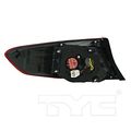 Tyc Right Tail Light Assembly For 2015-2017 Hyundai Santa Fe 