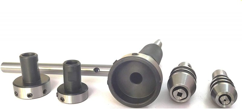 Threading Tapping Attachment-lathe Tailstock Die Holder Set Machine Tools Mt3