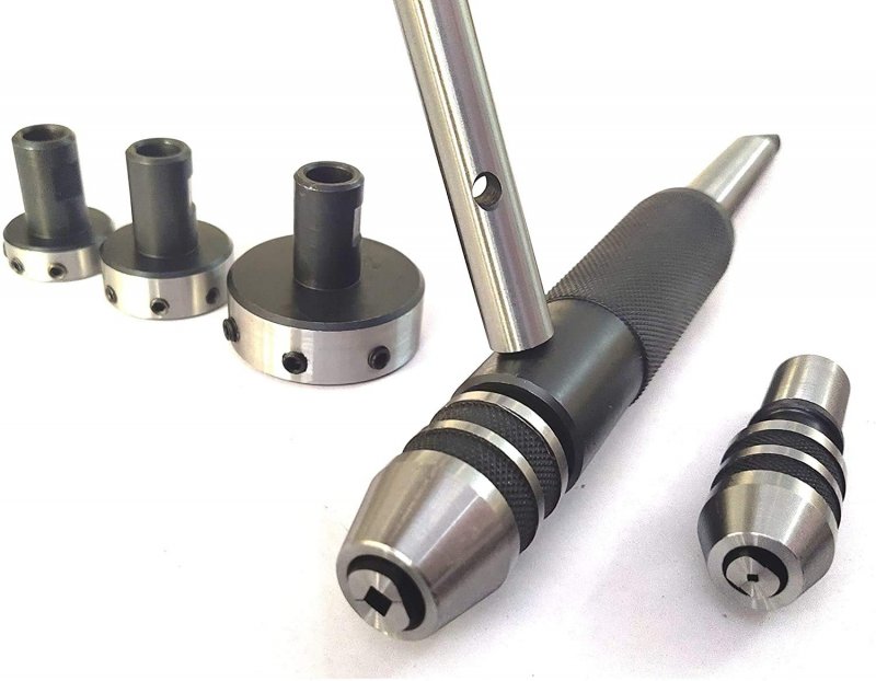 Threading Tapping Attachment-lathe Tailstock Die Holder Set Machine Tools Mt3