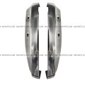 Bottom Mount Bracket For Door Mirror Mounting Arm Aluminum Chrome Driver And Passenger Side Fit After 2005 Peterbilt 335 340