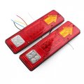 Fsfy Automative Rear Tail Lights Brake Turn Signal Reverse Lamp For Trailer Lorry Caravan