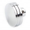 Liru Carburetor Chock Cap Aluminum Chrome Replacement Choke Knob Cover For Harley-davidson Fxst Flst Sportster Road King