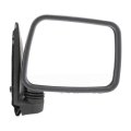Passenger Side Door Mirror For Isuzu Pickup 1994 1995 Manual Convex Glass Foldaway Primed Black Replaces Iz1321105 8970853713 