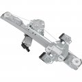 Ocpty Rear Passenger Side Power Window Regulator W Motor Compatible With 2013-2018 For Cadillac Ats